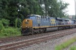 CSX 877 leading I032 with a surprise second